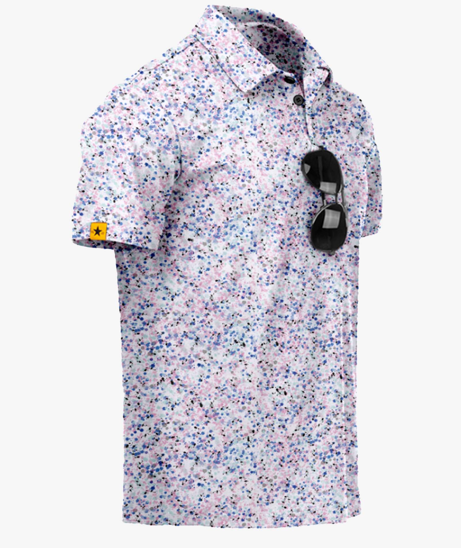 ZITY Cooling Print Golf Polo