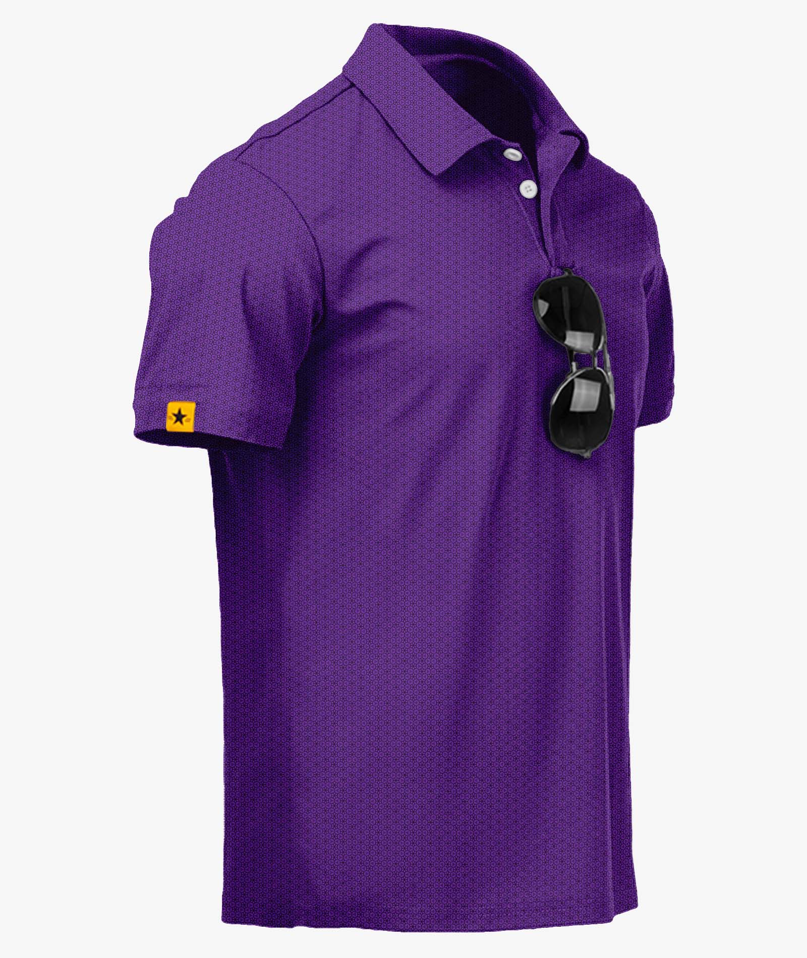 ZITY Royal Hex Golf Polo