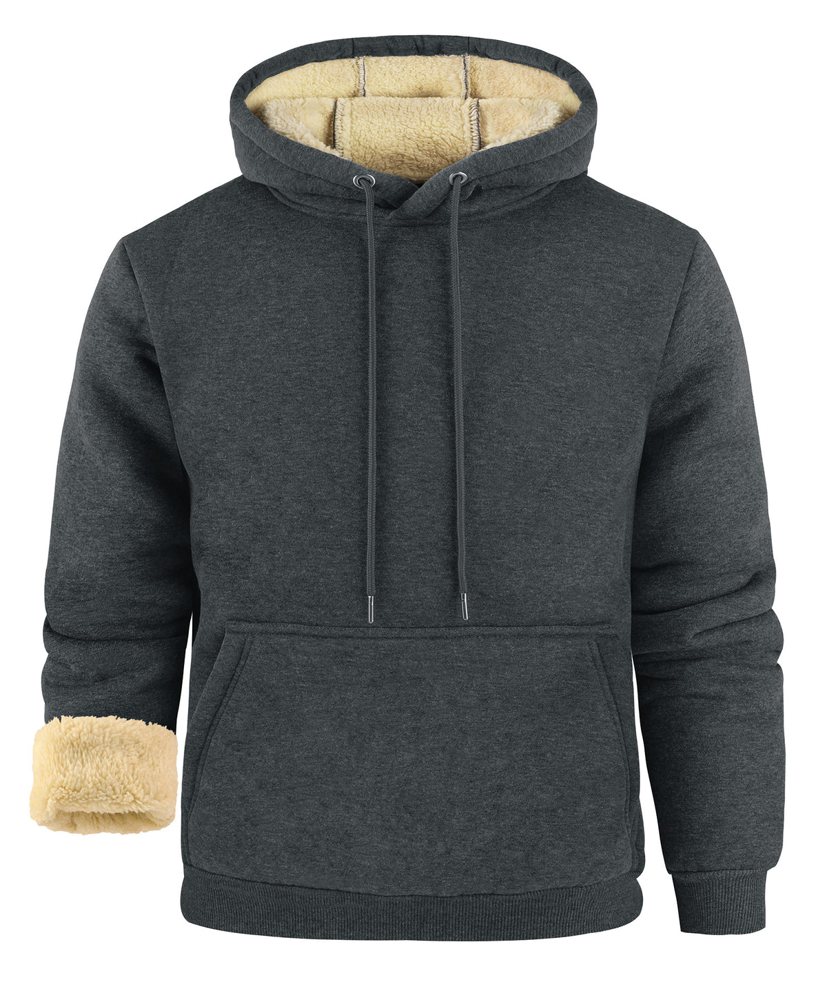 Men's Sherpa-Lined Hoodie