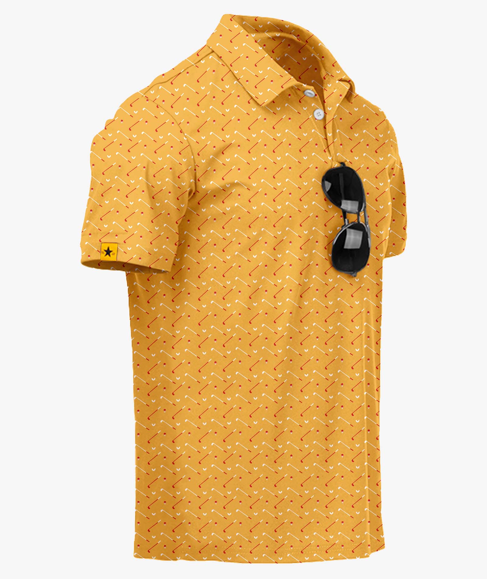 ZITY Golf Club Print Polo