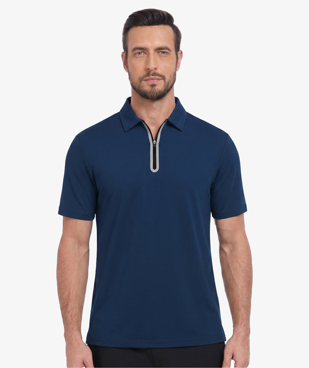 Zip Collar Performance Polo
