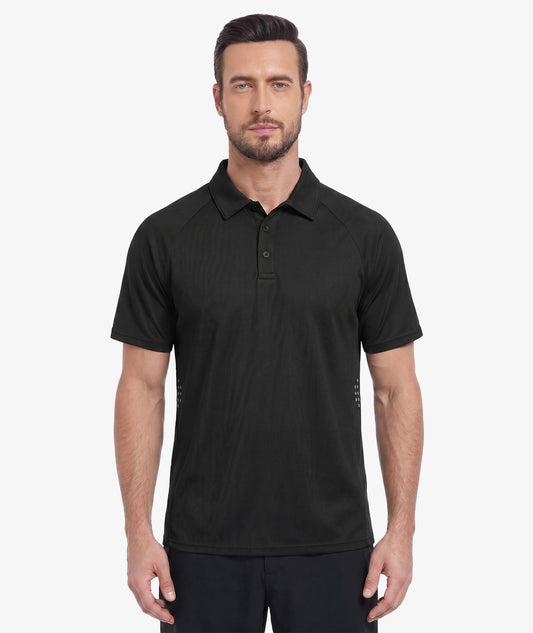 Polo de golf en maille athlétique