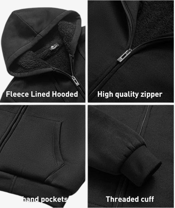 Sherpa Fleece Hoodie
