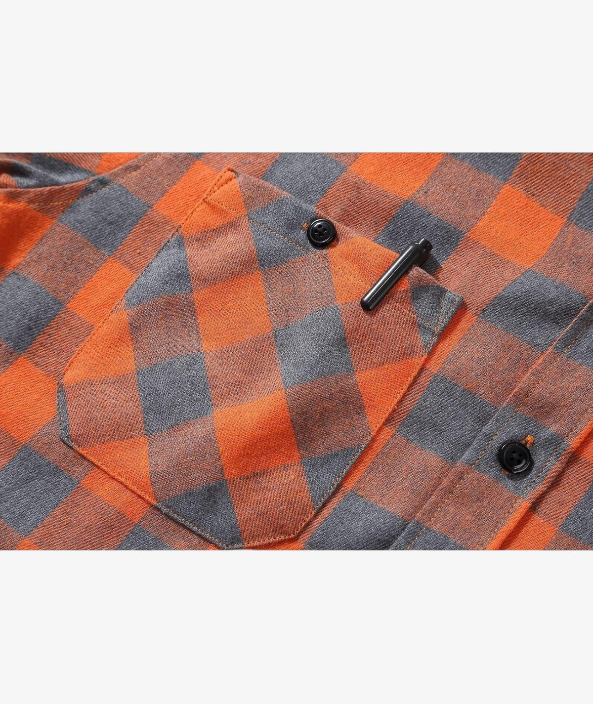 Camisa a cuadros con capucha