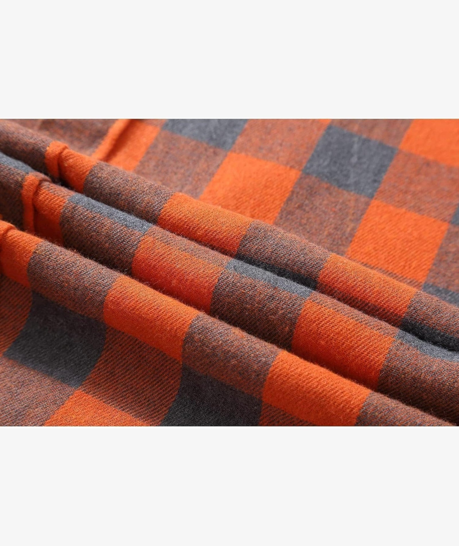 Camisa a cuadros con capucha