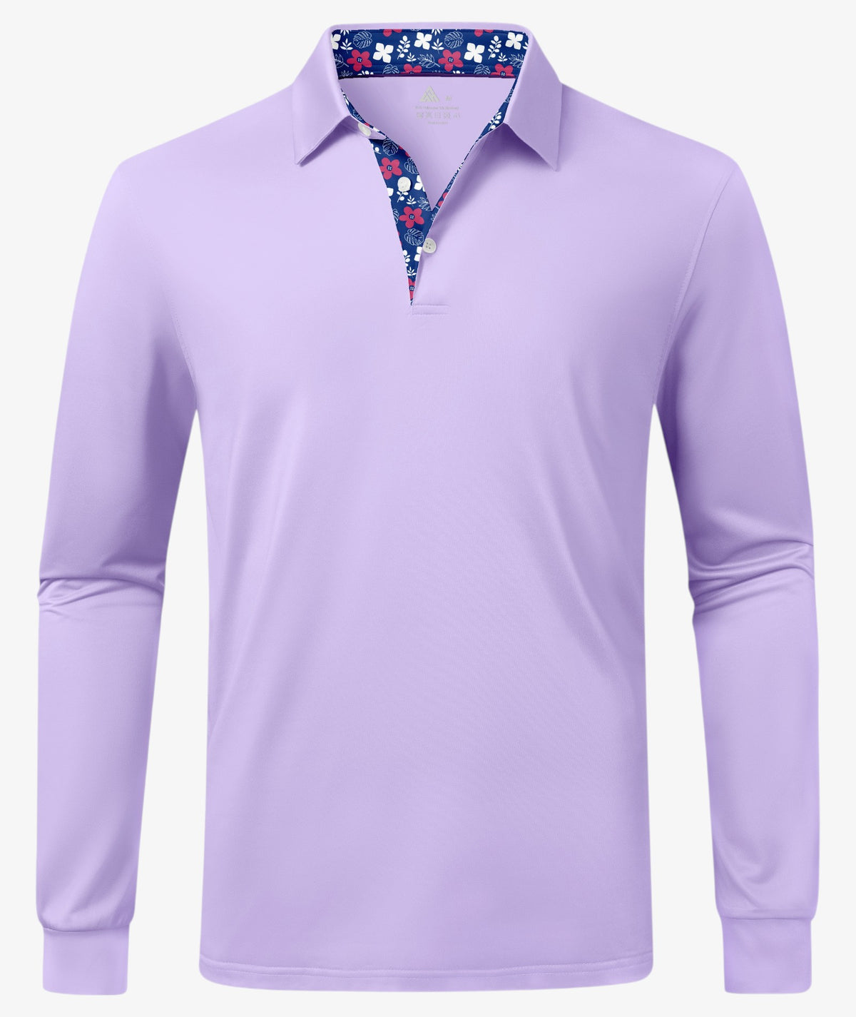 Floral Print Collar Polo