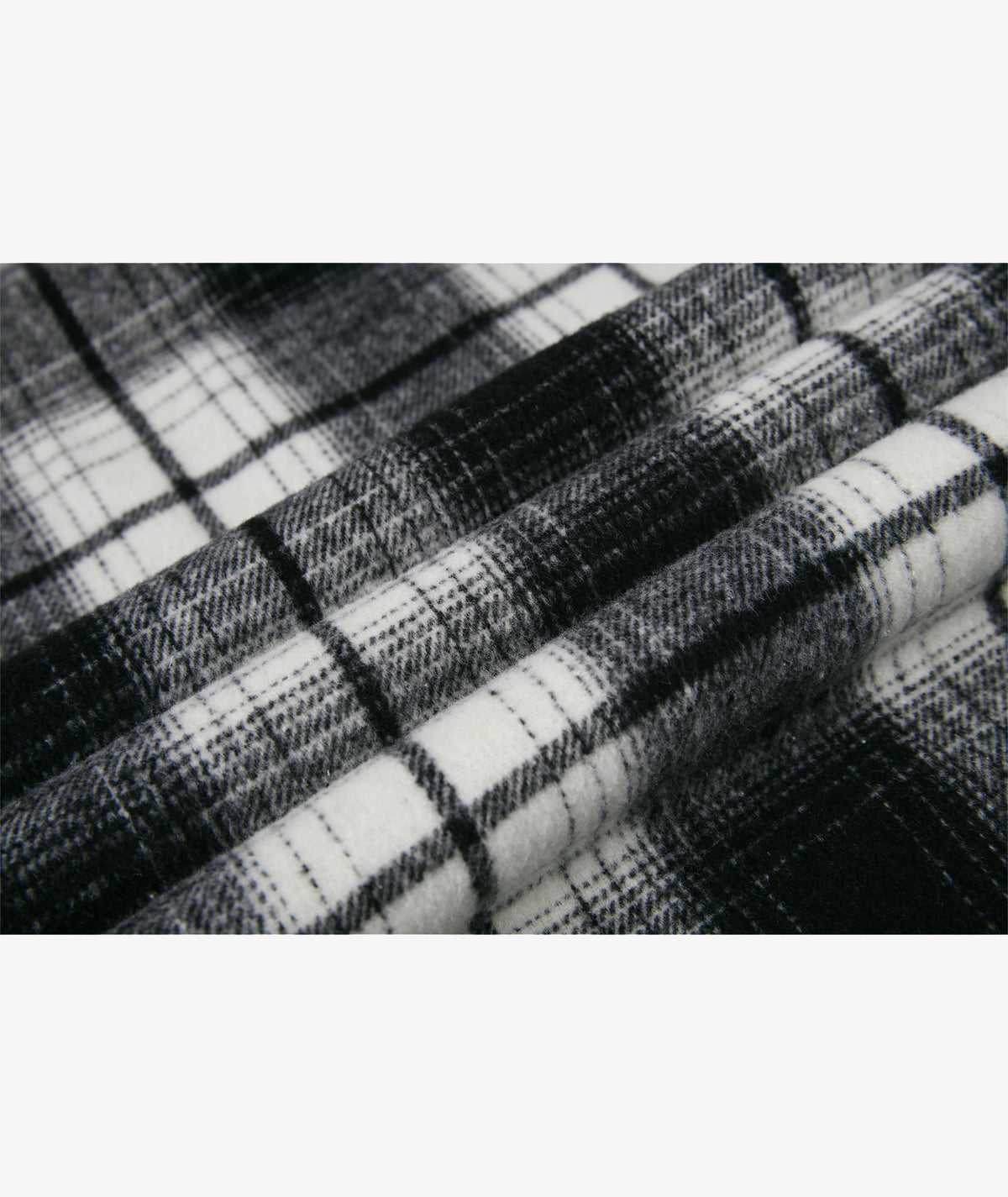 Sherpa-Lined Plaid Hooded Jacket