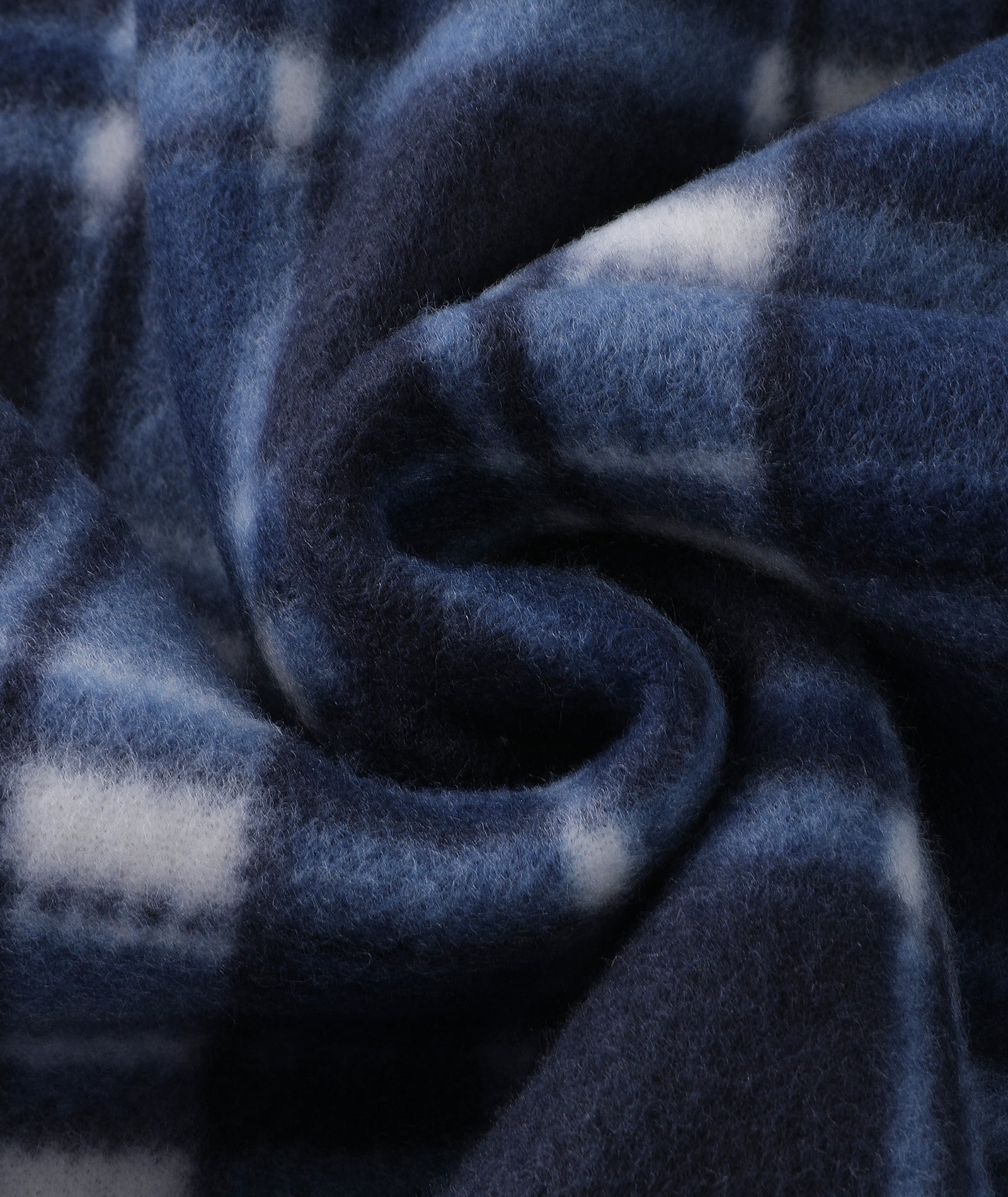 Plaid Sherpa Full-Zip Hoodie