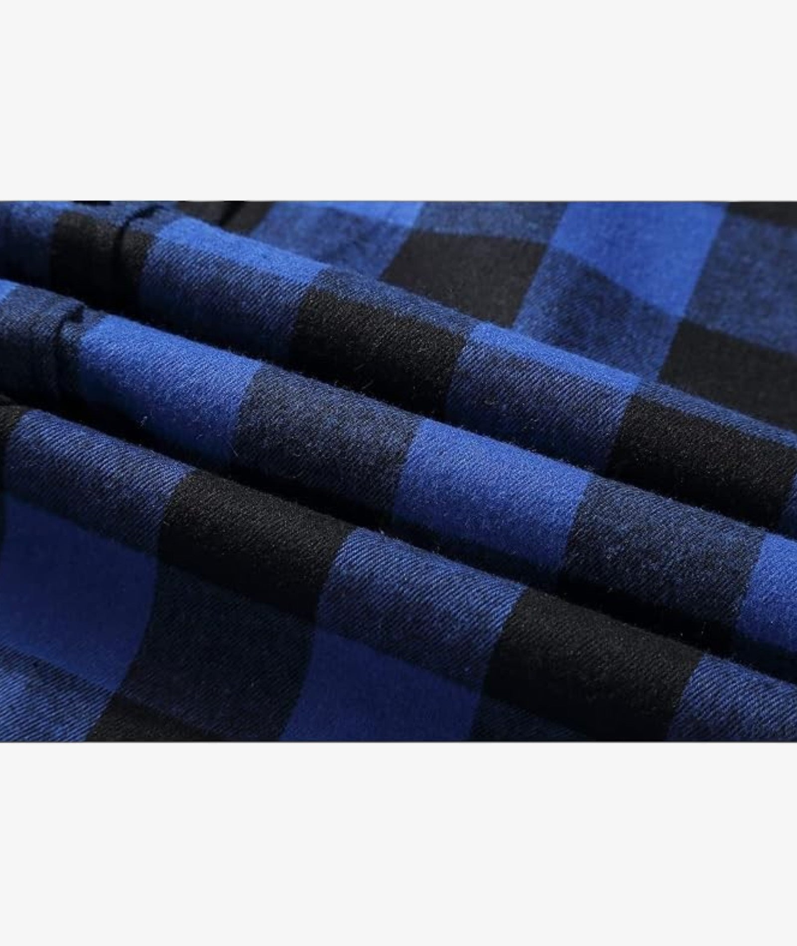 Camisa a cuadros con capucha