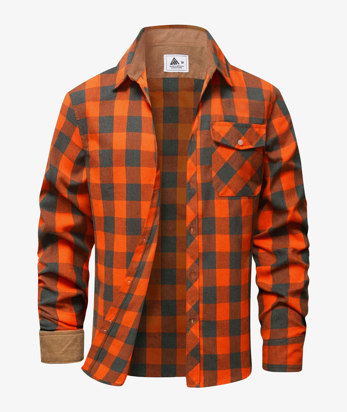 Camisa Chaqueta a Cuadros para Hombre