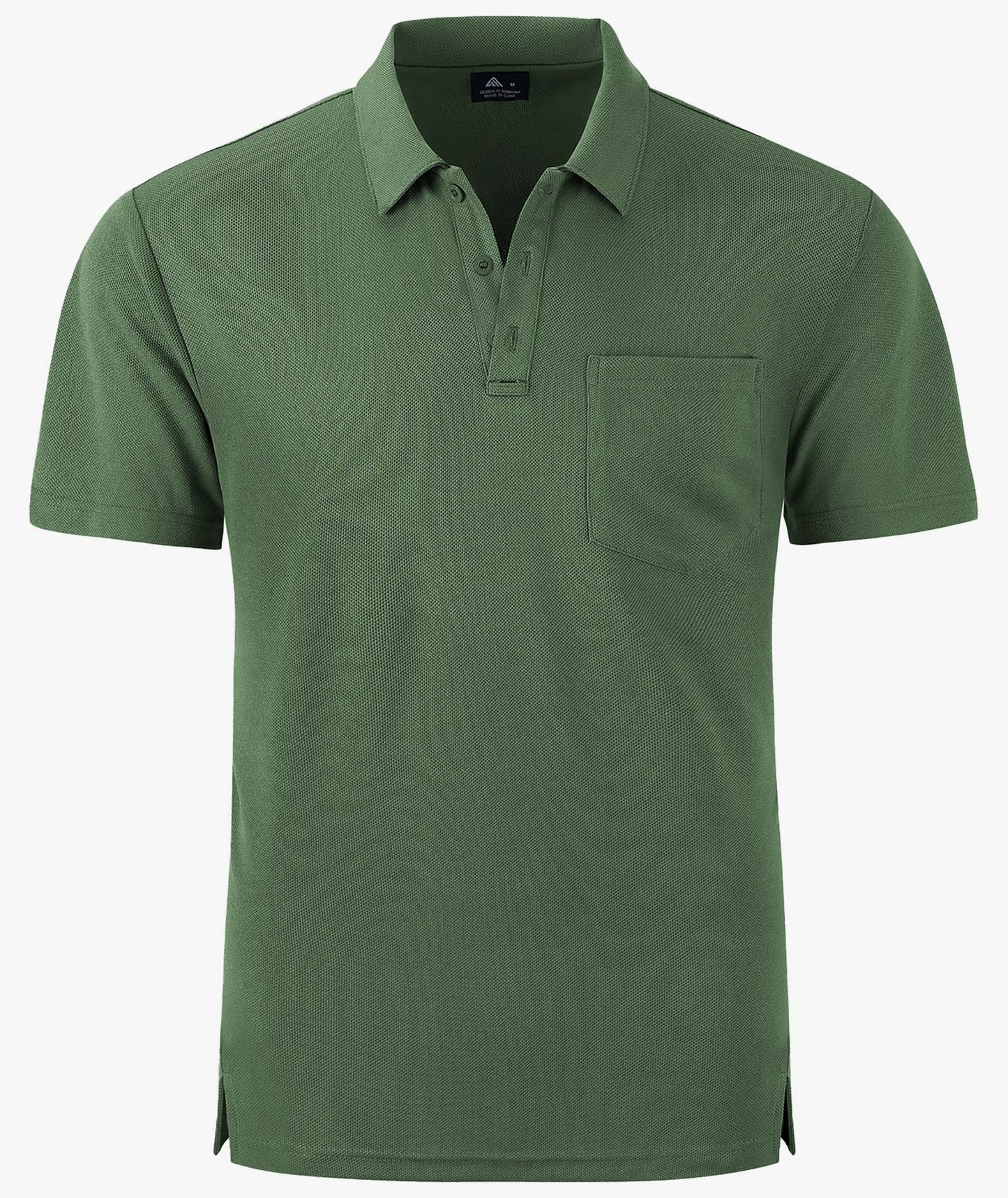 Polo de golf texturé à poche