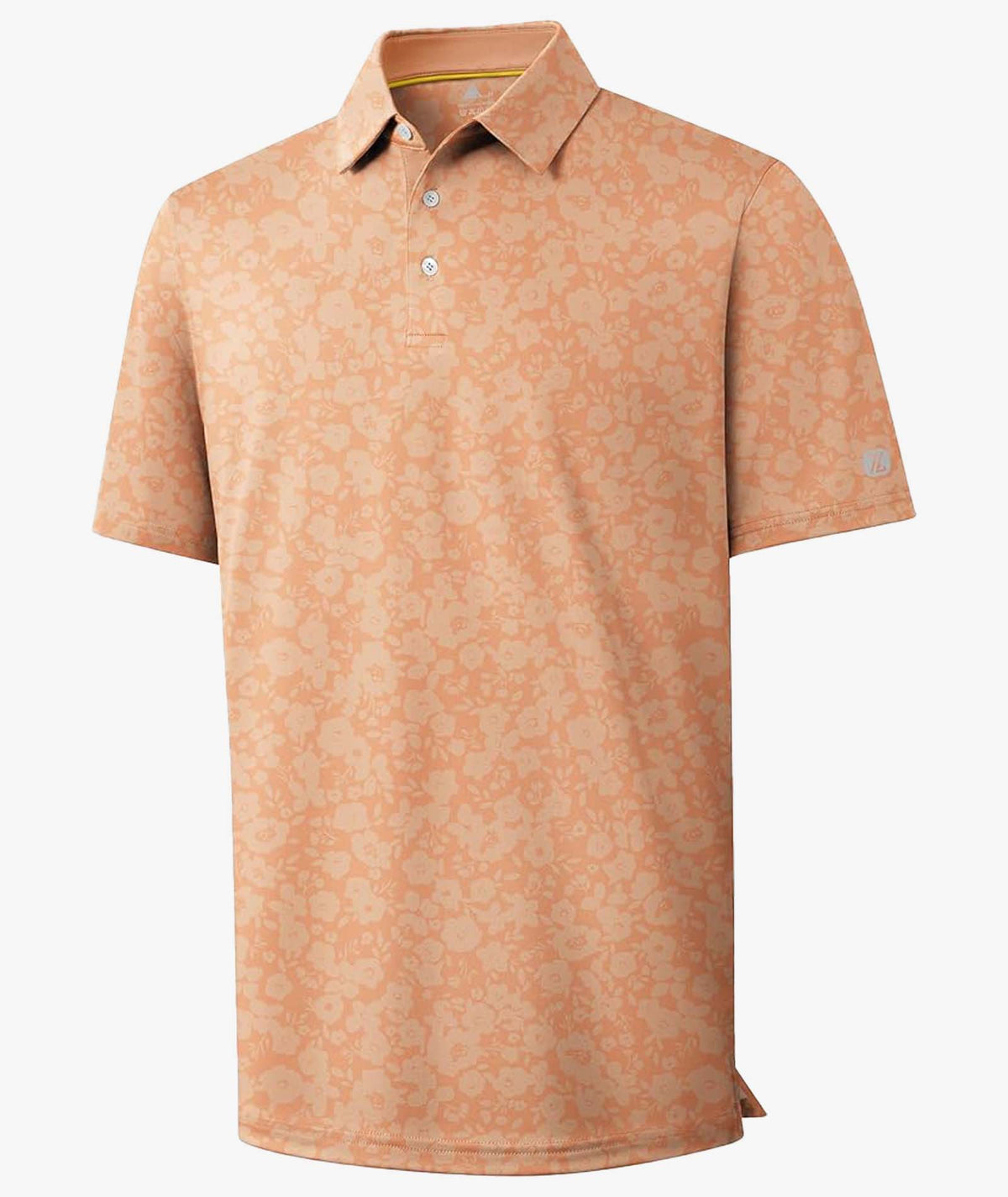 Polo de golf Fleur de Pêcher