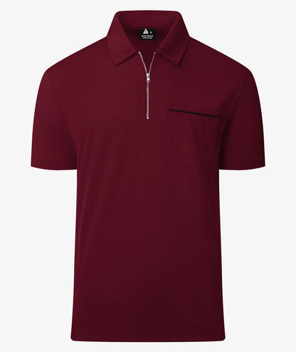 Zip Pocket Performance Polo