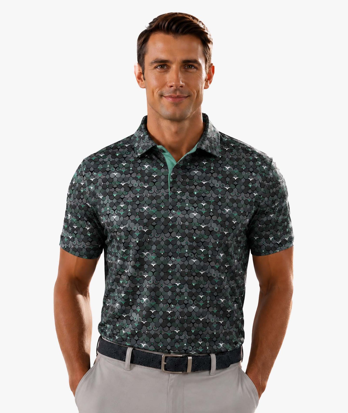 Shadow Matrix Golf Polo