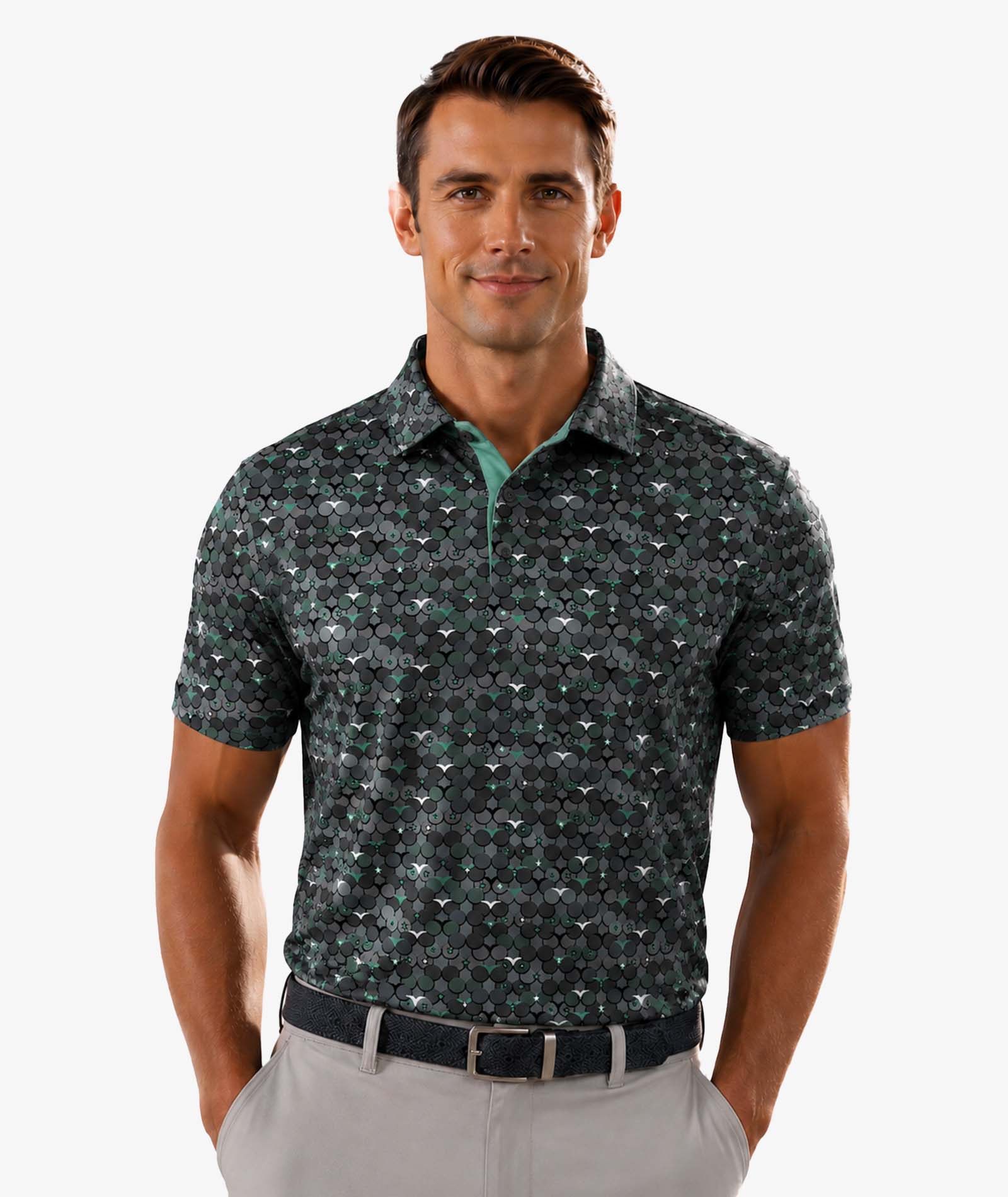 Polo de golf Shadow Matrix