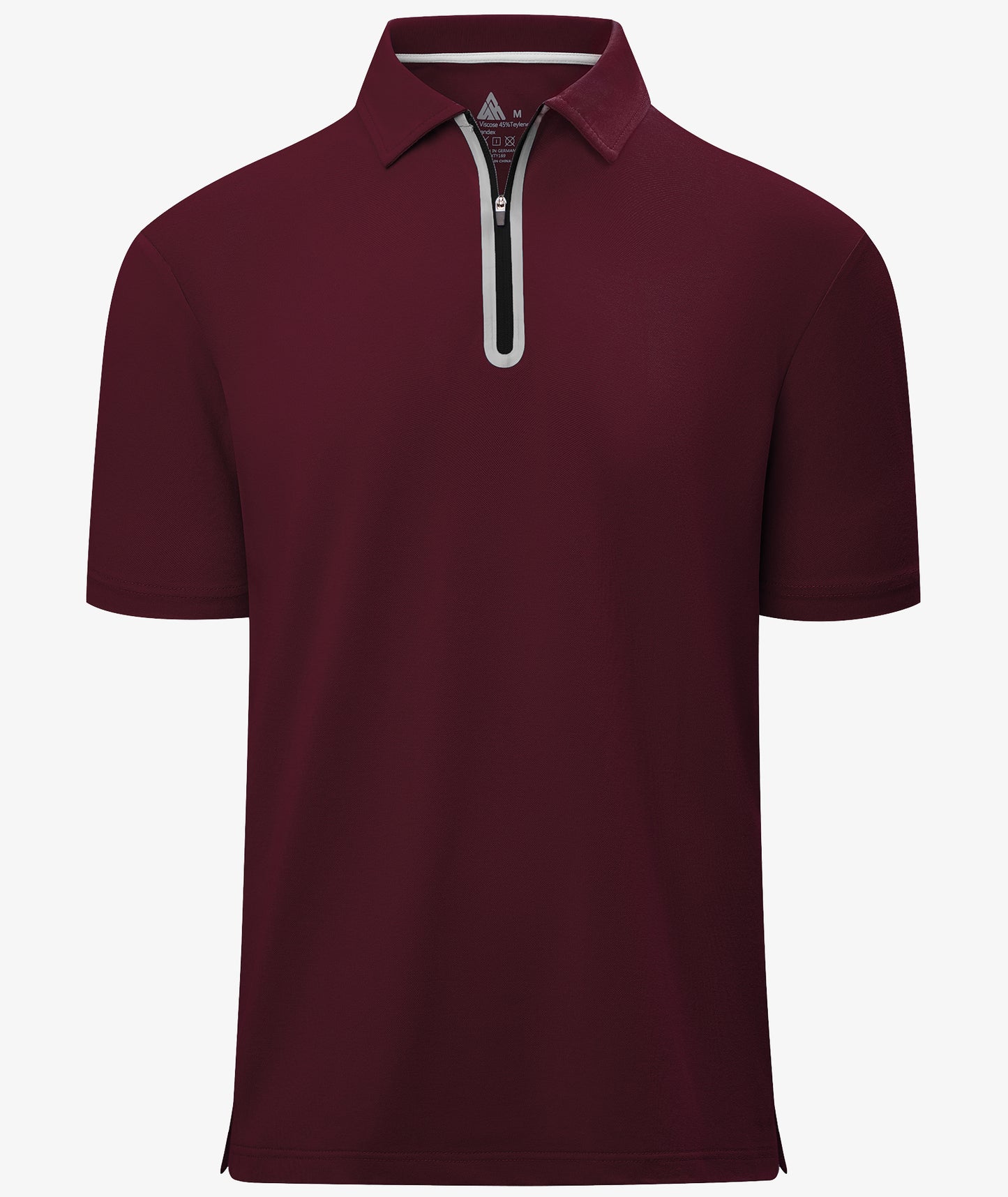 Polo de performance à col zippé