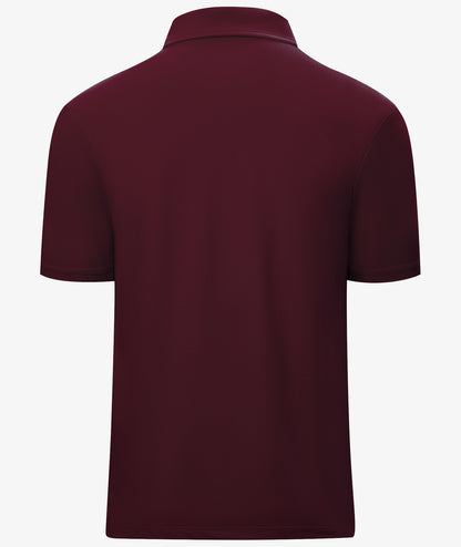 Polo de performance à col zippé
