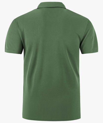 Polo de golf texturé à poche