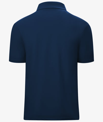 Polo de performance à col zippé