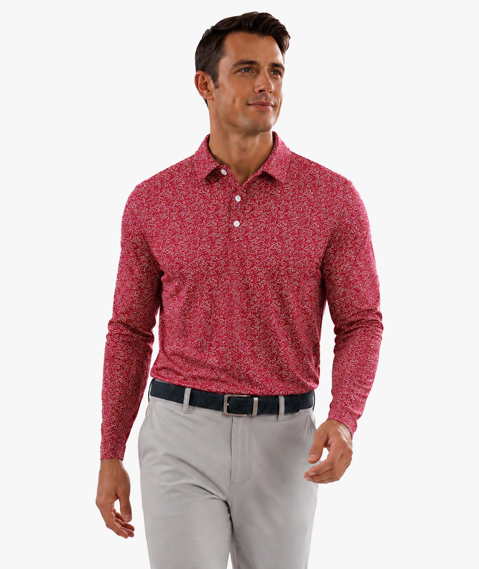 Polo Vague Écarlate