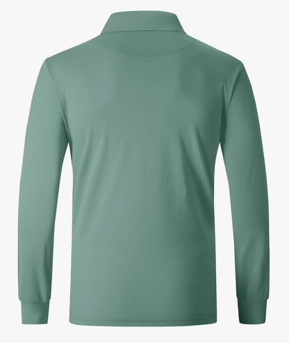 Classic Long Sleeve Polo Shirt