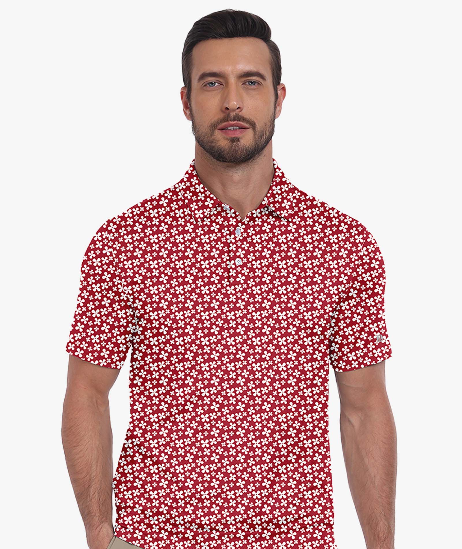 Polo de golf Clover Rush