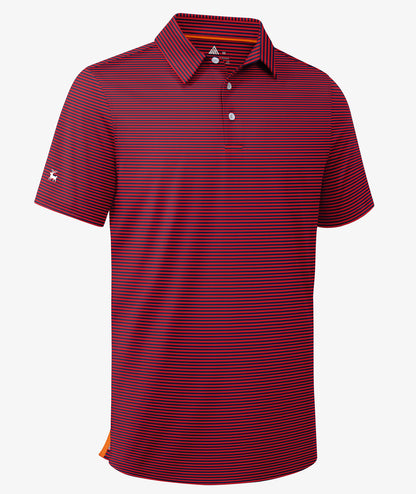 Stripe Performance Golf Polo