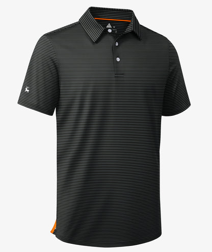 Stripe Performance Golf Polo
