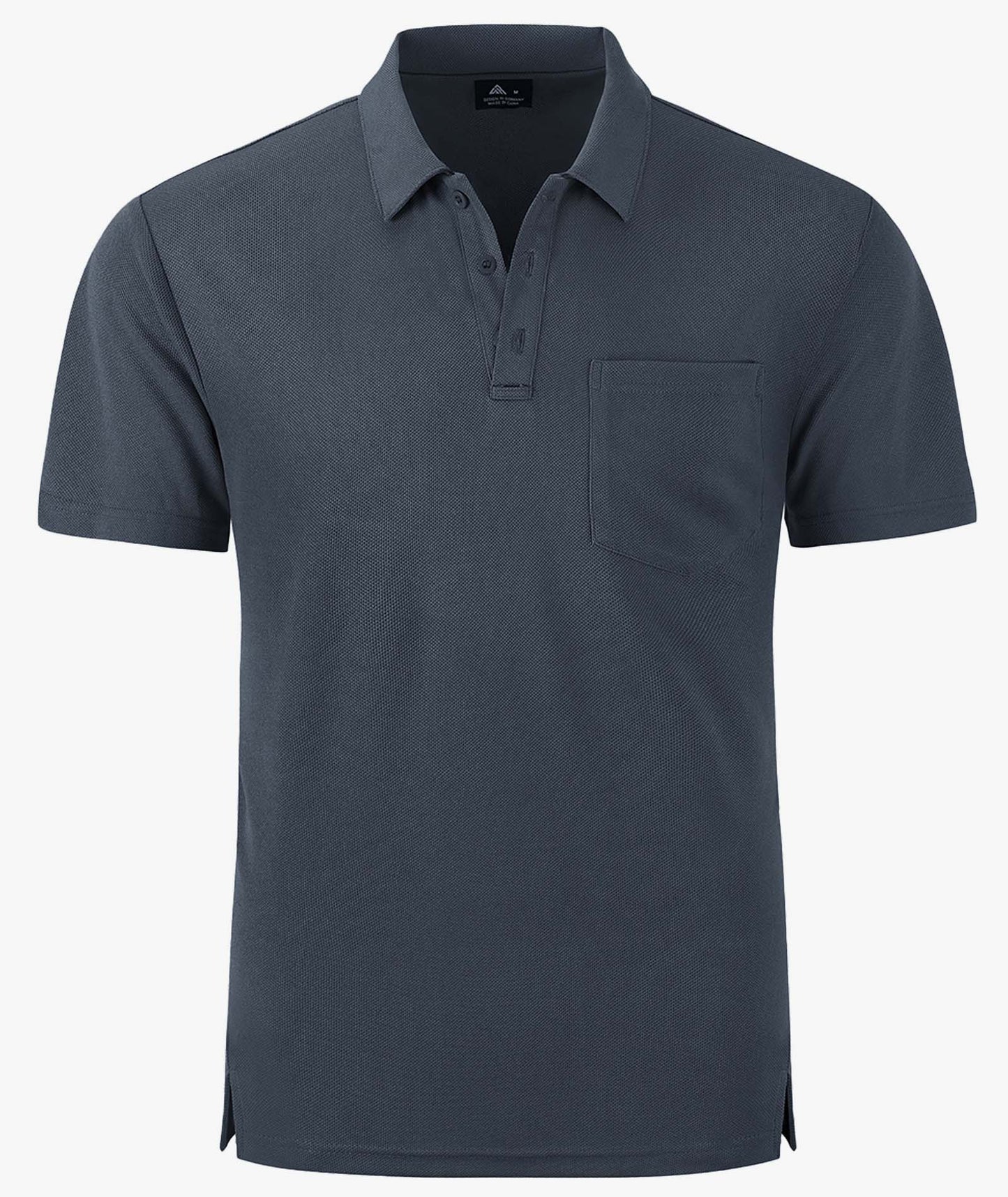 Polo de golf texturé à poche