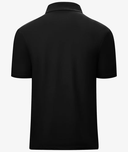Polo de performance à col zippé