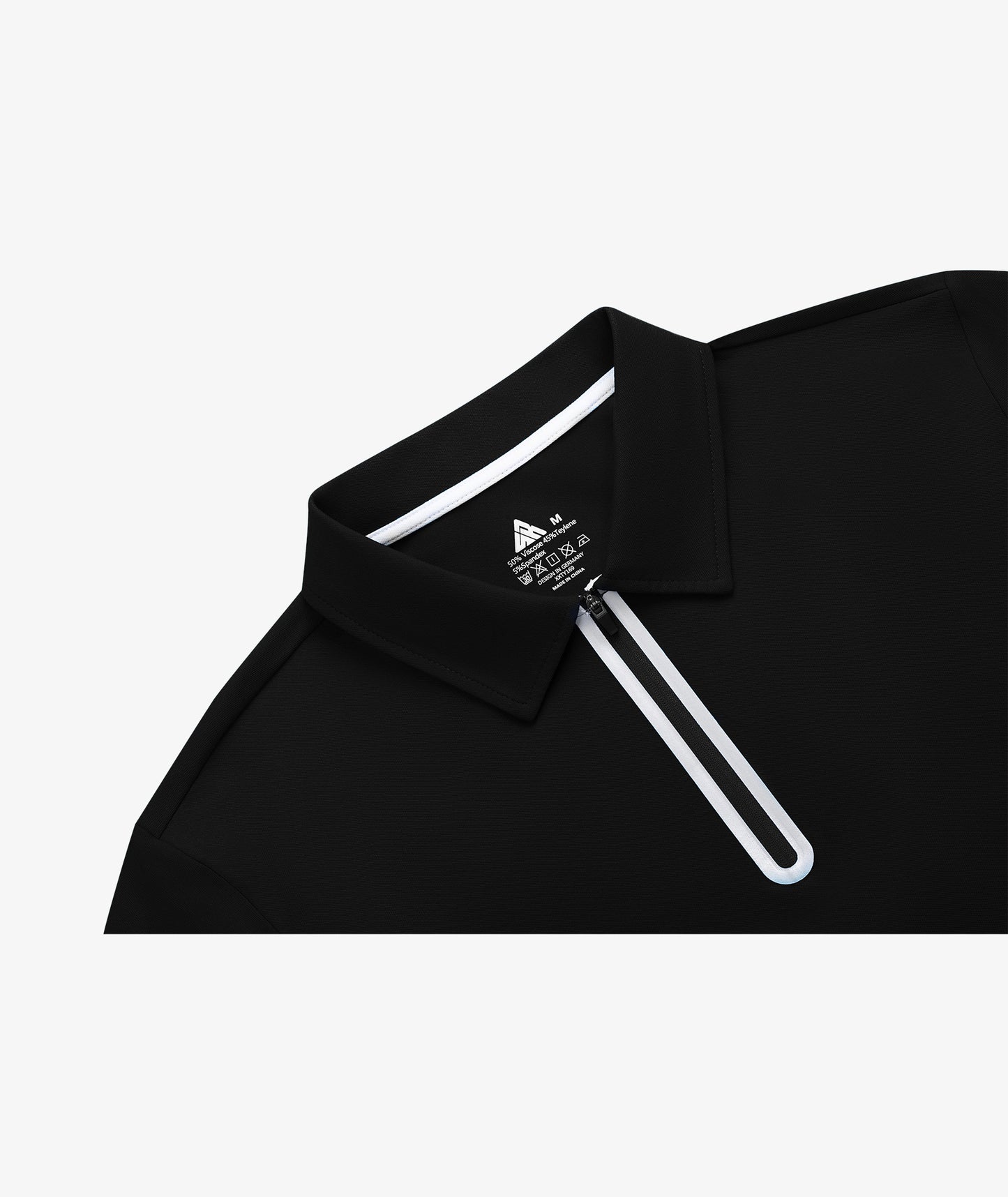 Polo de performance à col zippé
