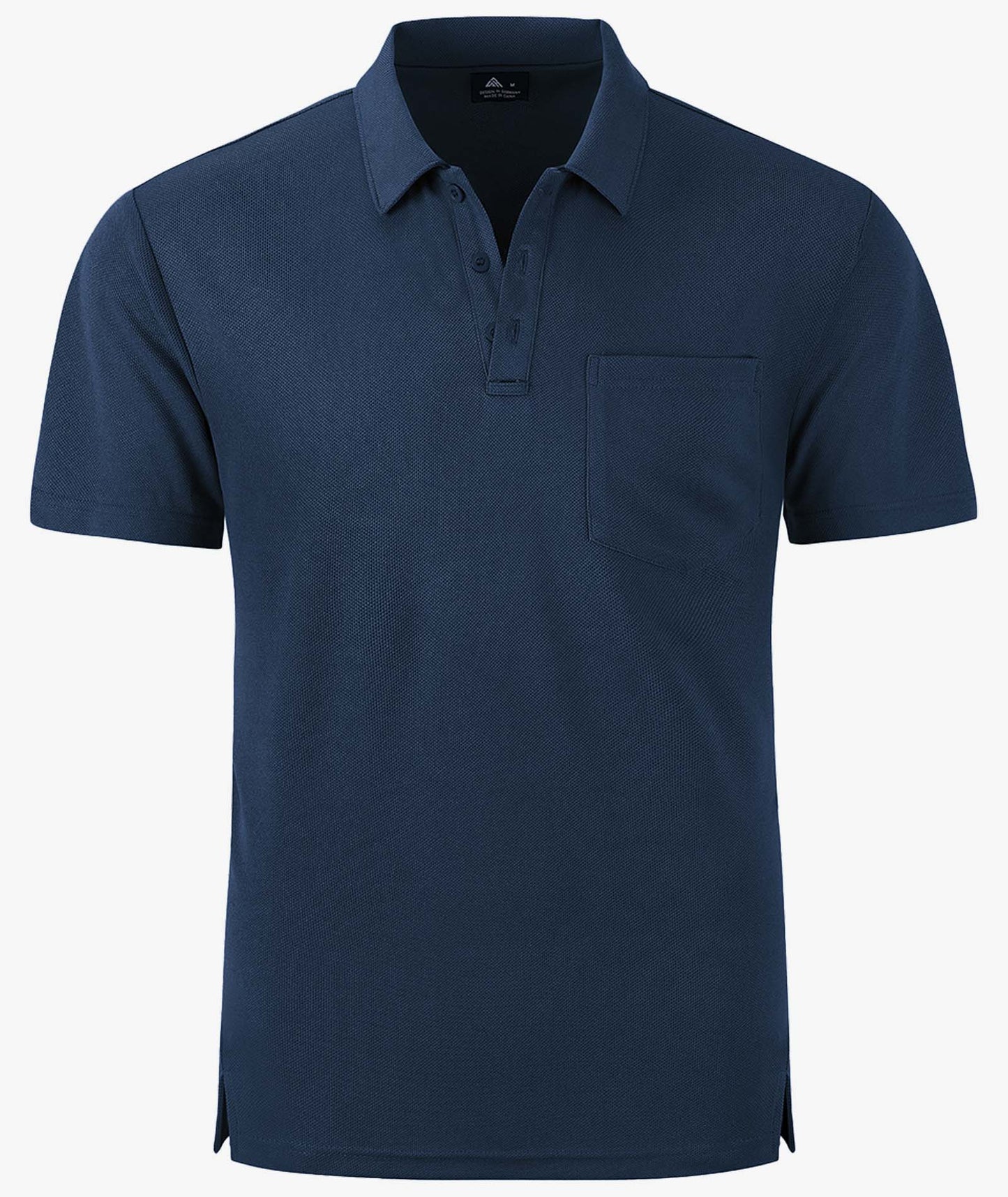 Polo de golf texturé à poche