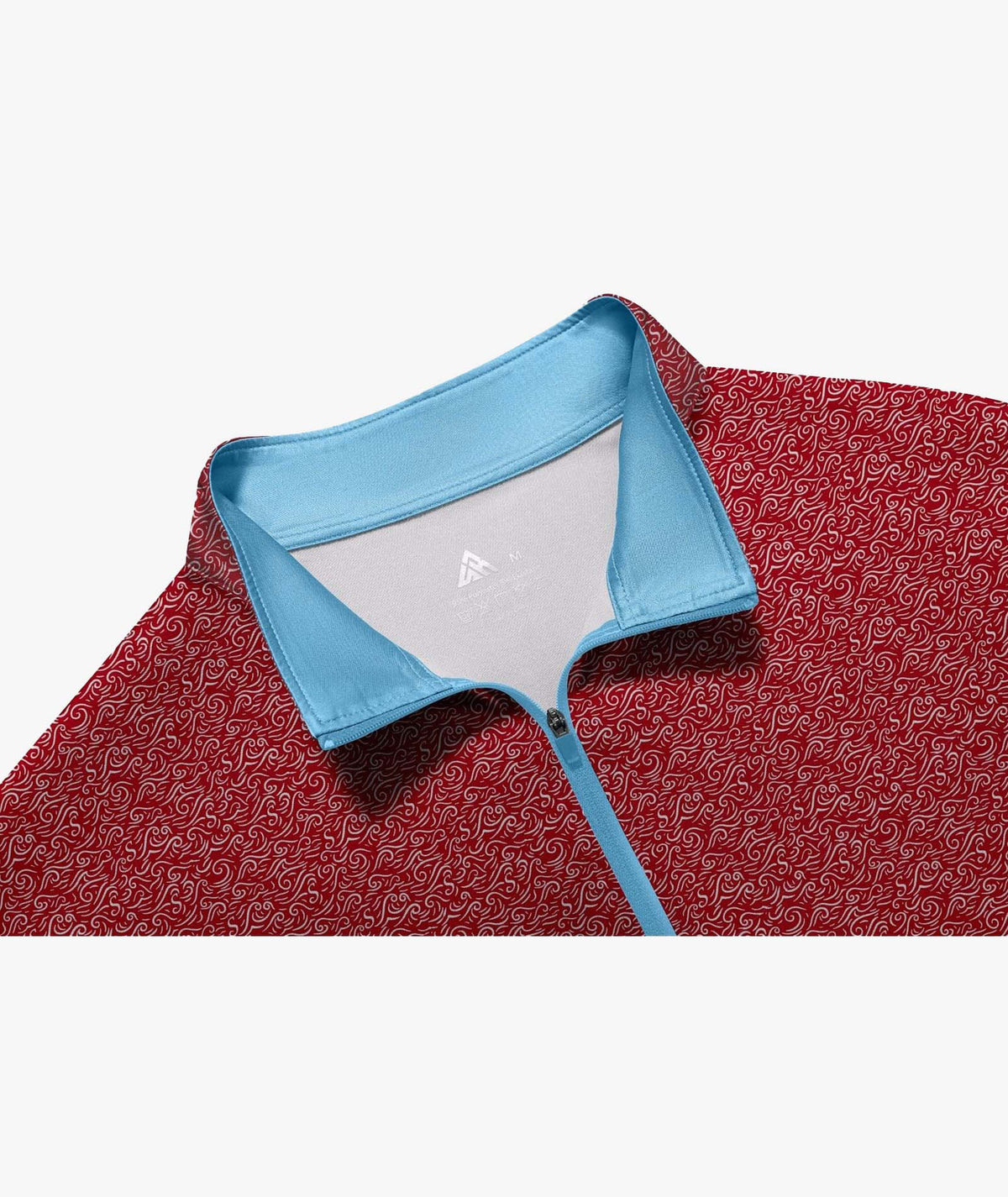 Polo quart de zip Red Wave