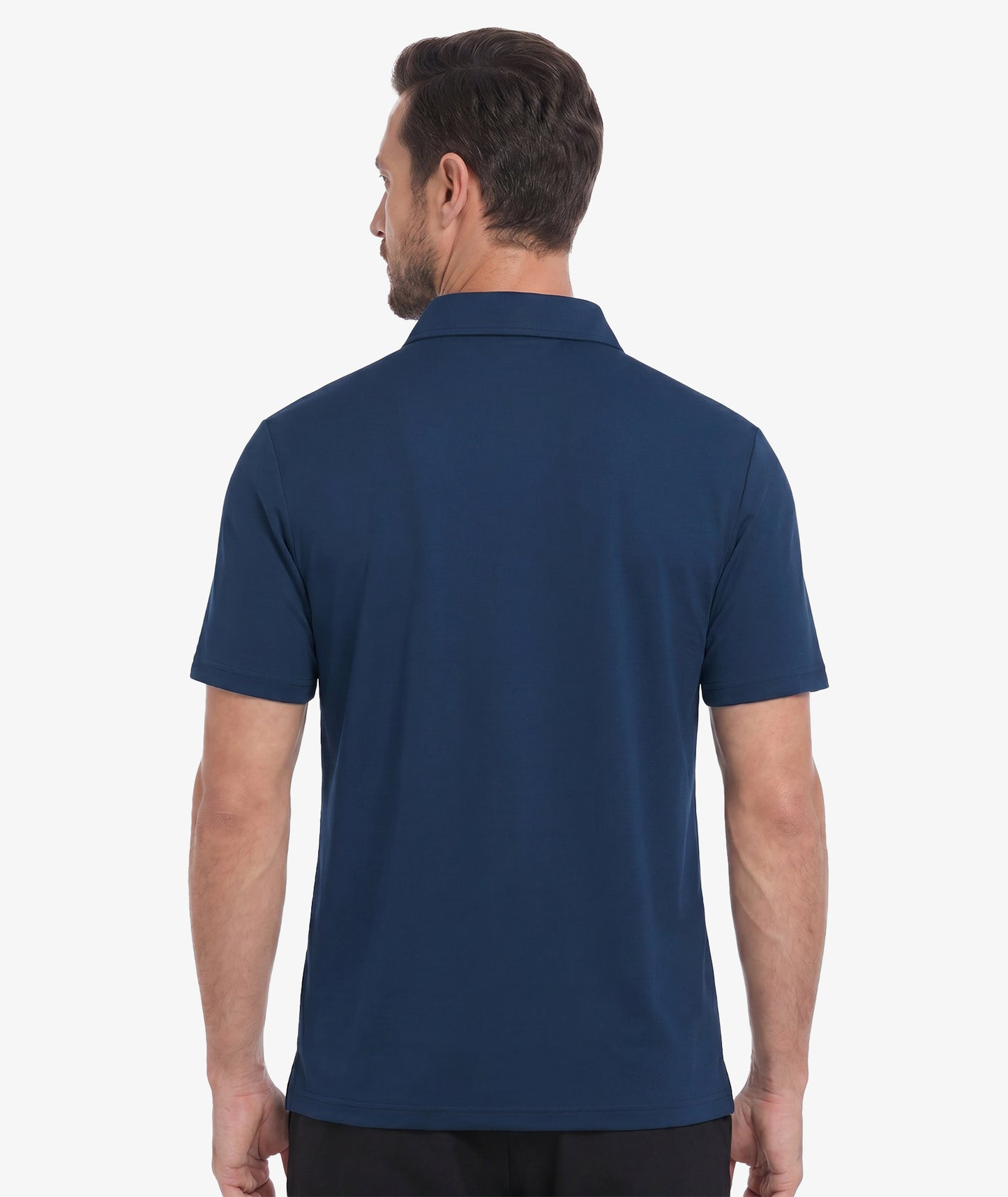 Polo de performance à col zippé