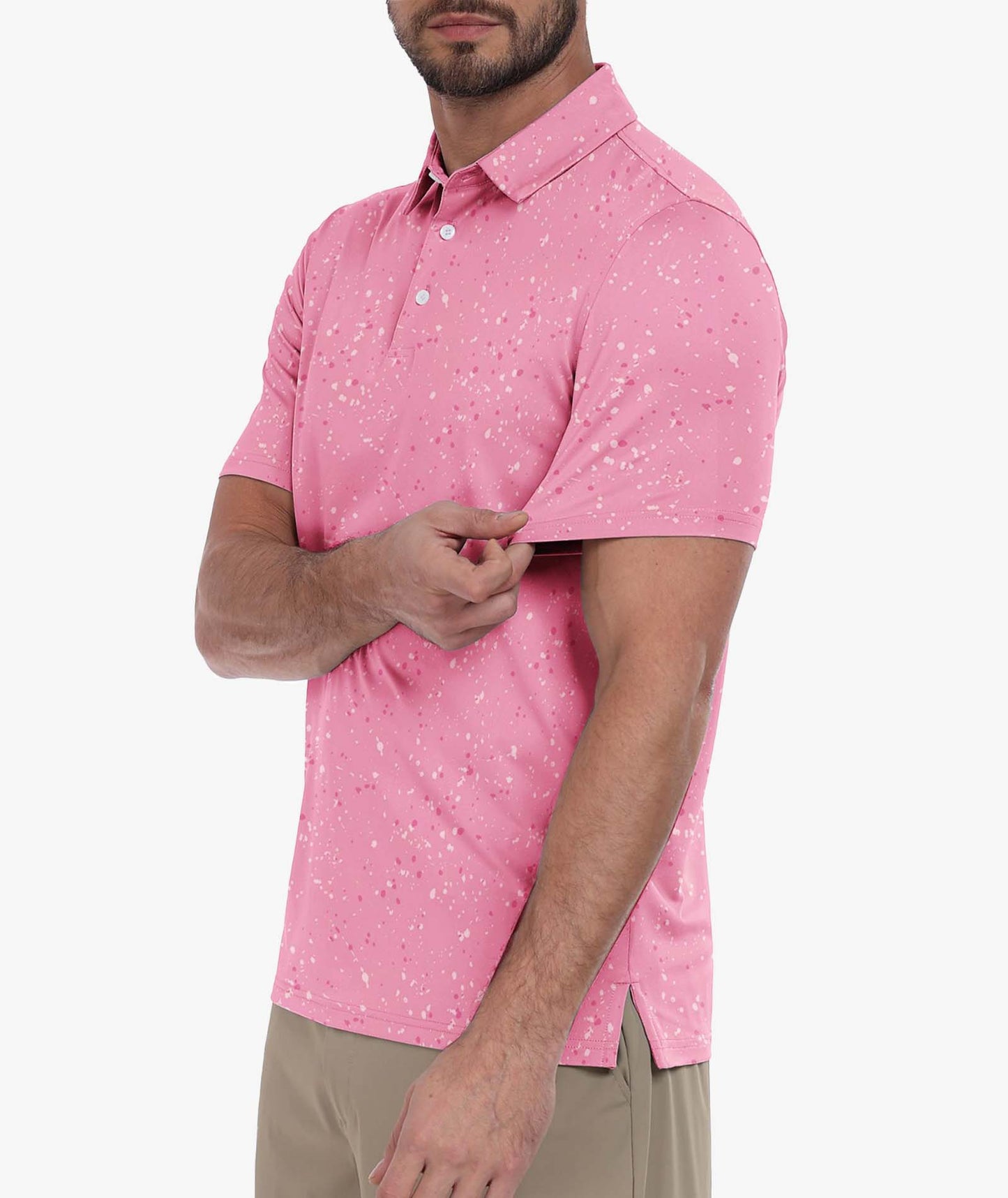 Pink Splash Polo