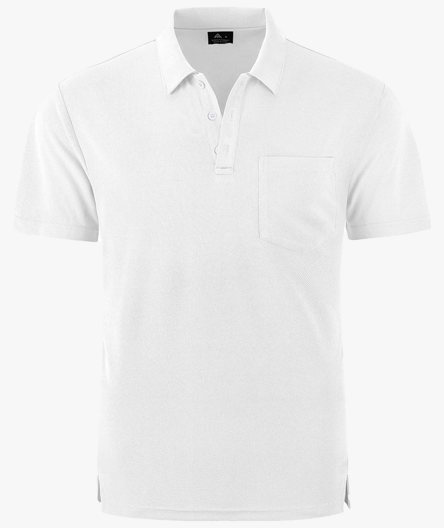 Polo de golf texturé à poche