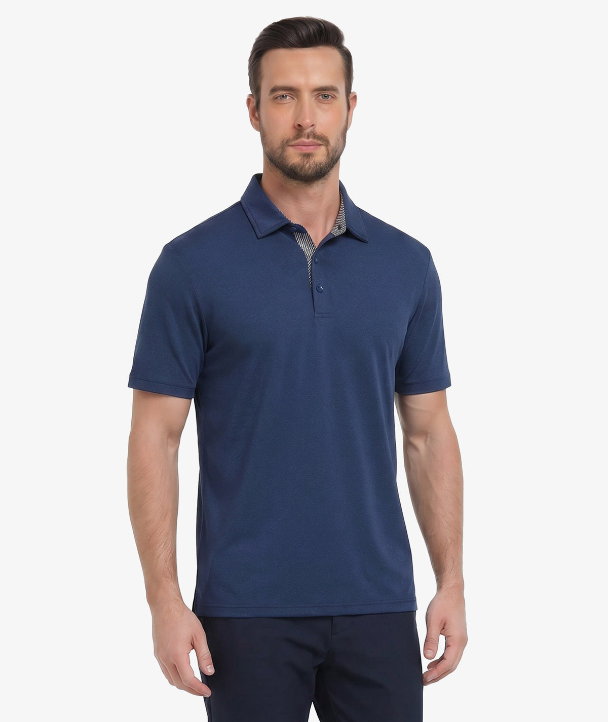 Polo de alto rendimiento Heather