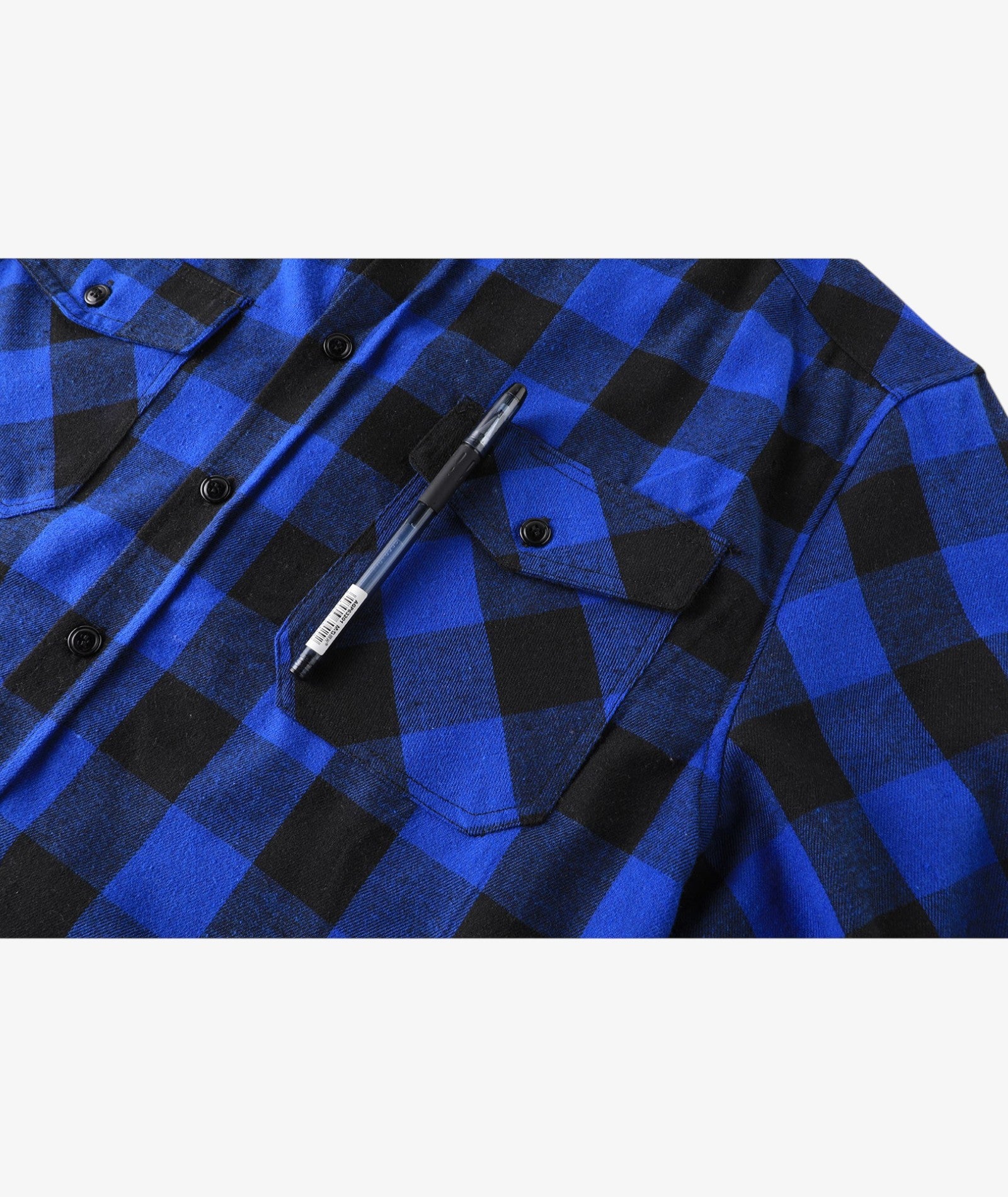 Layered Plaid Hooded Shirt