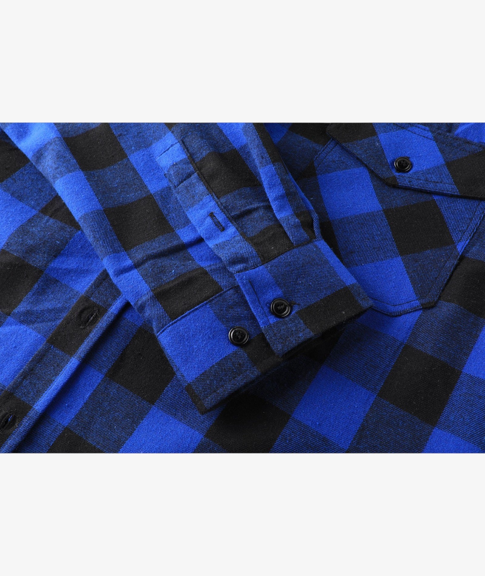 Layered Plaid Hooded Shirt