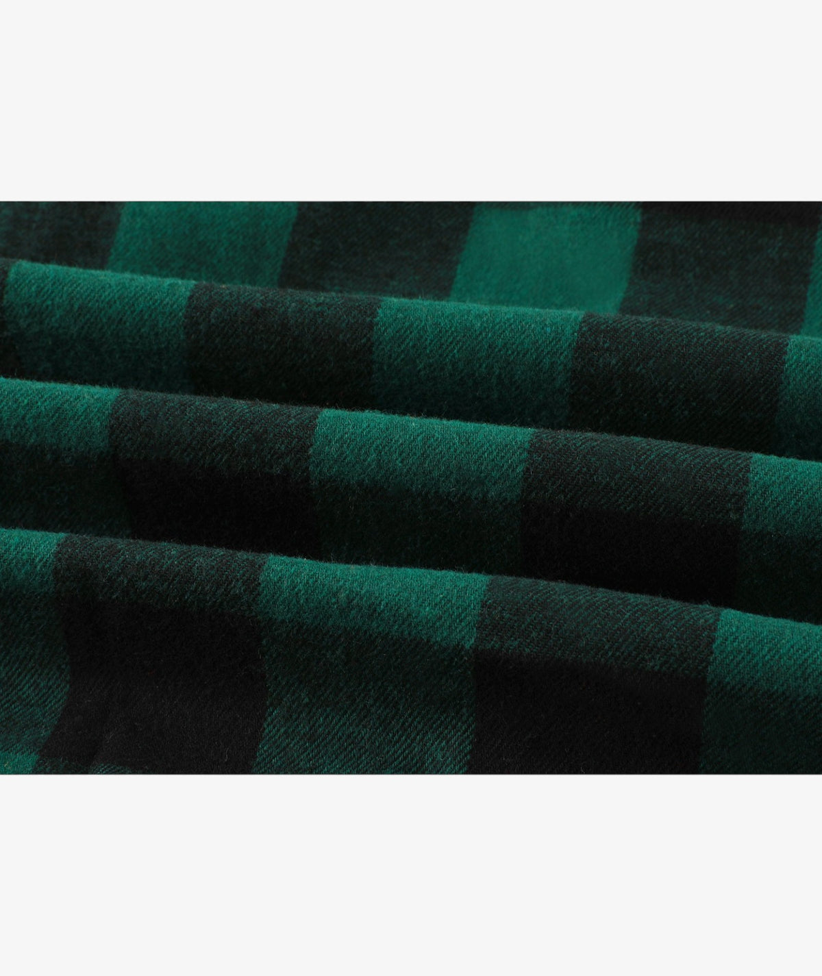 Layered Plaid Hooded Shirt
