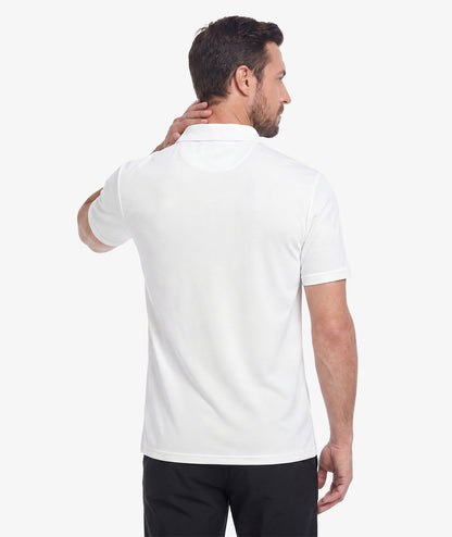 Polo de golf texturé à poche