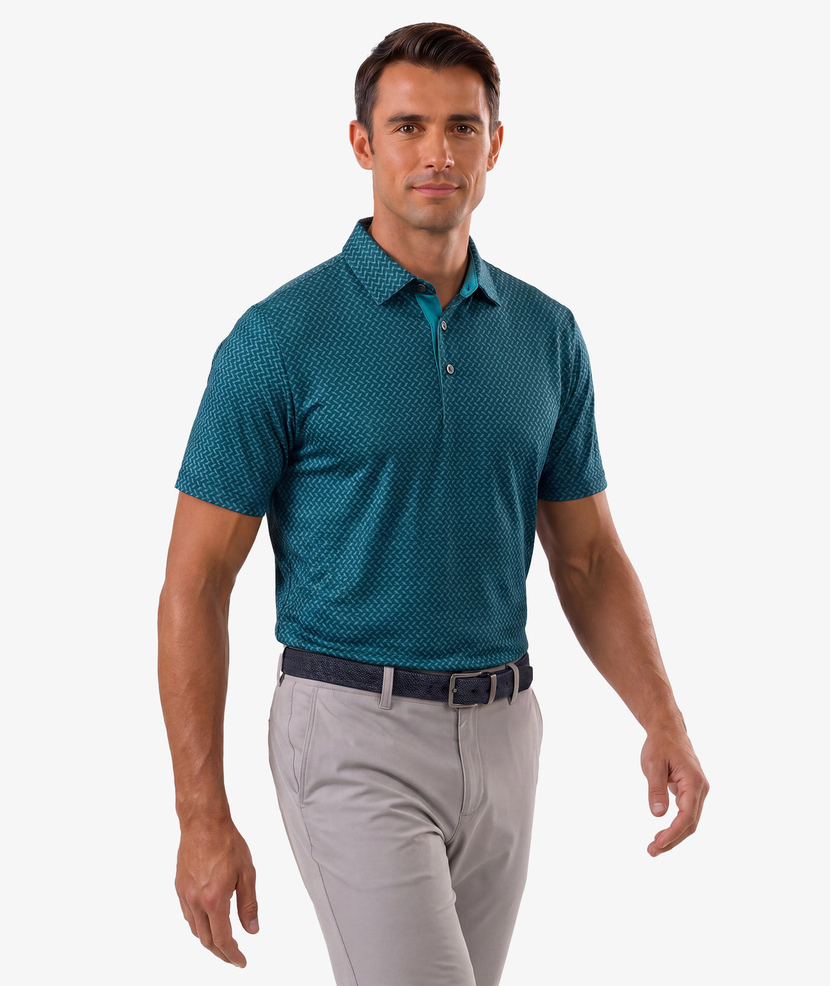 Chevron Golf Polo