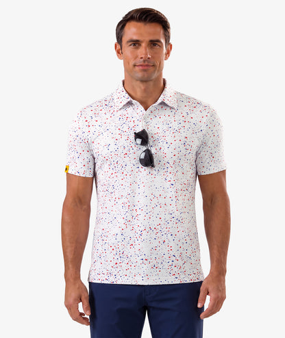 Polo de golf Confetti Ice