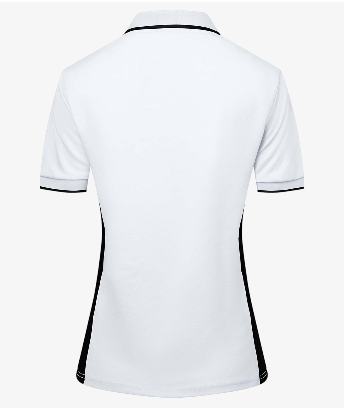 Contrast Zip Performance Polo