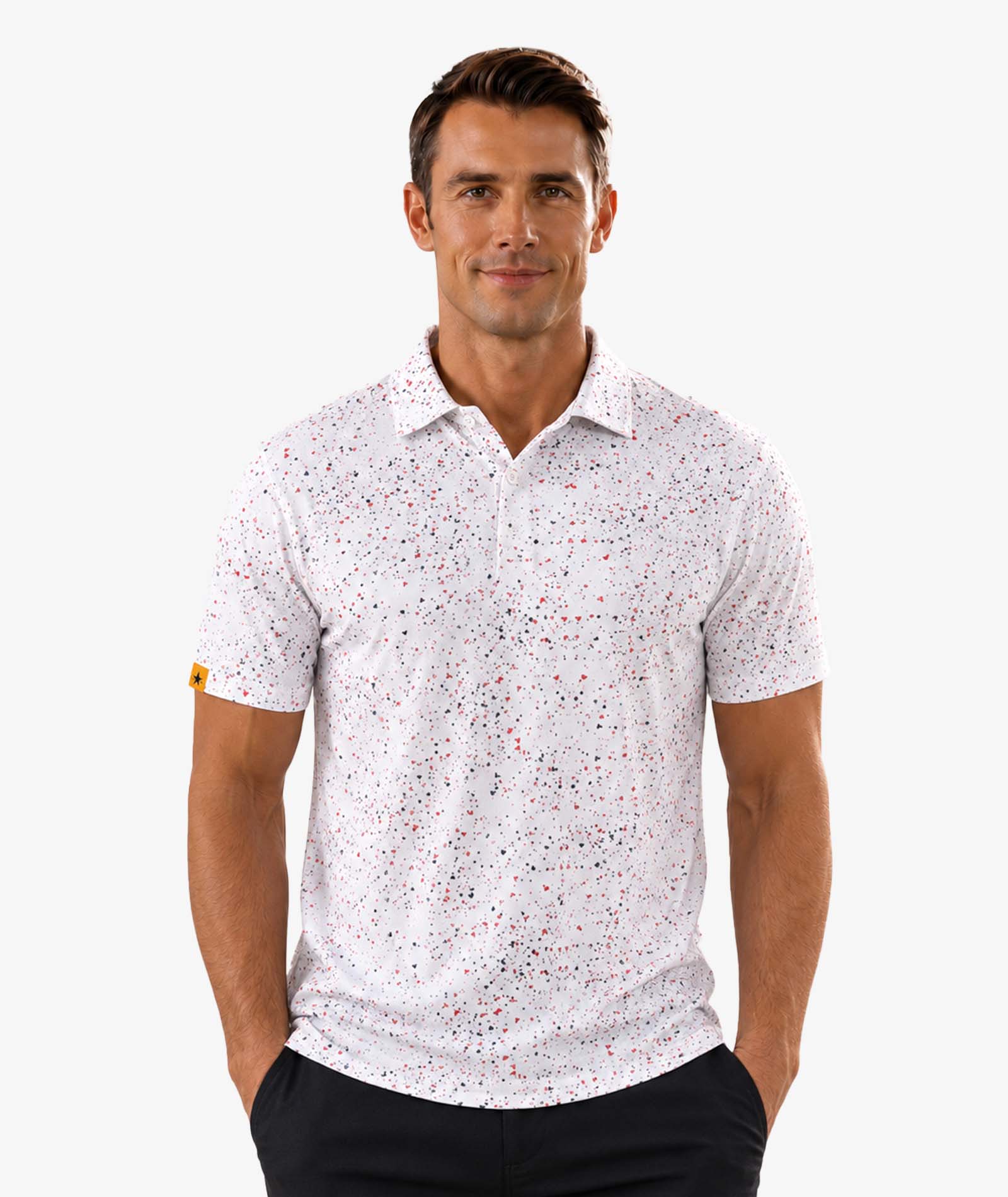 Polo de golf Confetti Ice