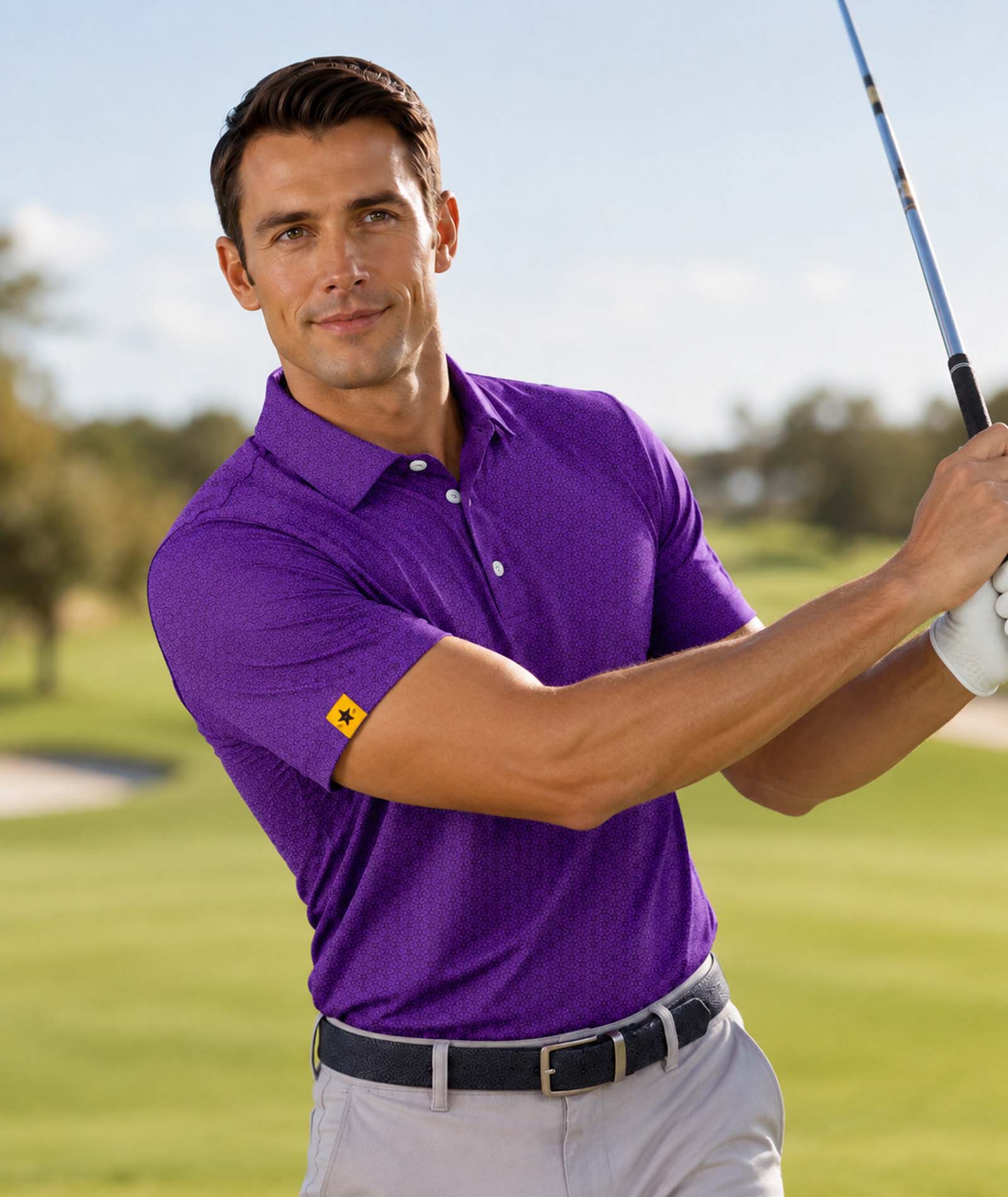 Polo de golf Royal Hex