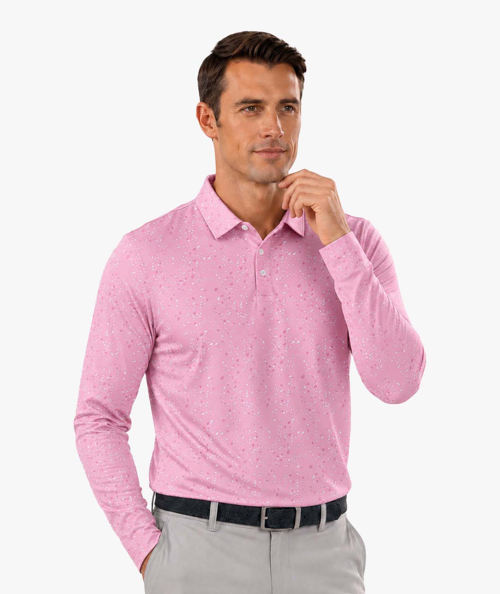 Polo de golf Rose Éclatant