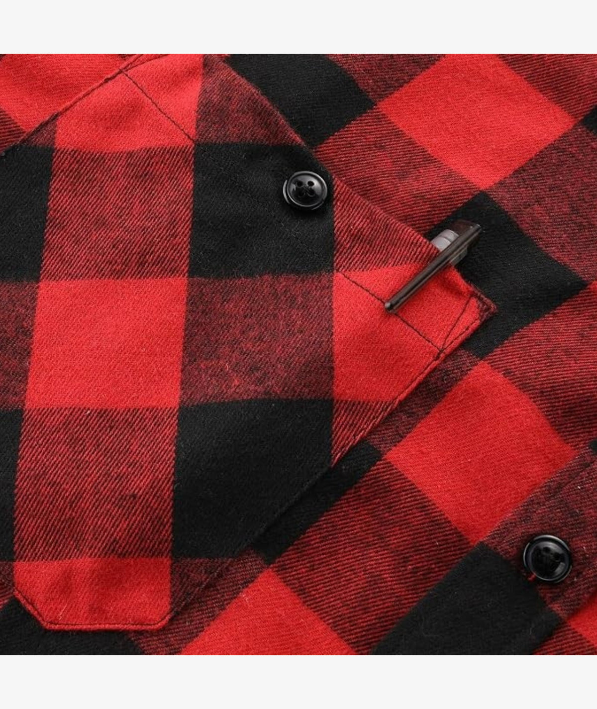 Camisa a cuadros con capucha