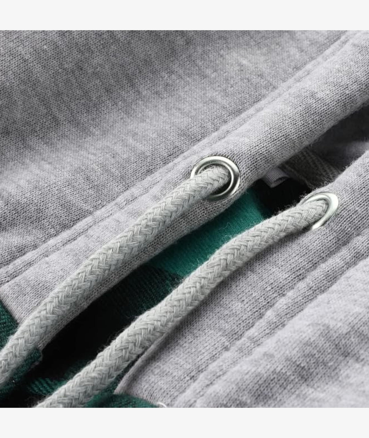 Camisa a cuadros con capucha