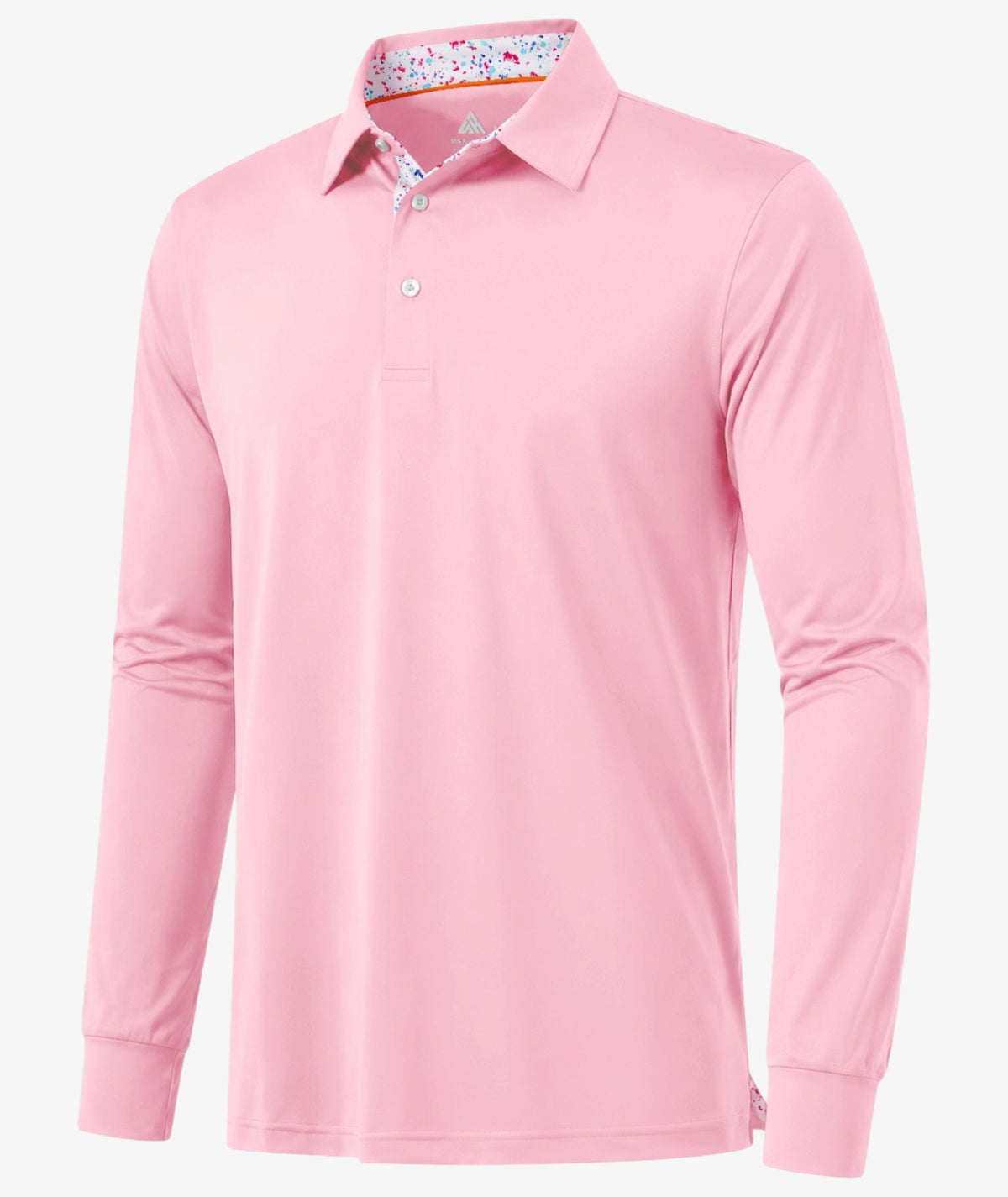 Colorful Splatter Collar Polo